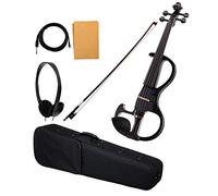 Classic Cantabile EV-90BK E-Violino (E-violino con pickup, abete/acero/ebano) nero