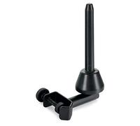 Classic Cantabile FH-170 Supporto per Flauto - per Flauti Traverso - da Agganciare a Leggio e Aste per Microfono con Diametro Tubo fino a 30mm - Diametro Supporto Flauto: 16,6 mm - nero