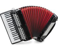 Classic Cantabile Fisarmonica 96 Bassi "Secondo V" Nera, 37 tasti