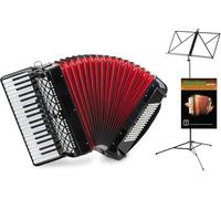 Classic Cantabile Fisarmonica 96 Bassi "Secondo V" Set Nera, 4 kg