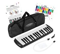 Classic Cantabile FML-32 BK Melodica Nera, 32 tasti, Colore: Nero | Melodica cromatica per adulti e bambini dai 5 anni, Molto facile da imparare e suonare, Estensione tonale: f - c³, 5 x 4 cm