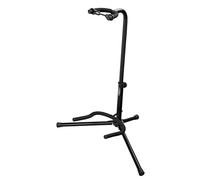 Classic Cantabile GS-2008 Supporto per Chitarra Deluxe, Base 53 x 30 cm | Adatto per chitarra, basso, banjo, ecc., Struttura tubolare molto robusta, Regolabile in altezza da 62 a 70 cm, 1 kg