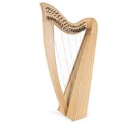 Classic Cantabile H-19 Arpa Celtica 19 corde in Mi bemolle maggiore, meccanica a semitoni, legno di frassino, borsa e 2 chiavi di accordatura incluse, altezza 73 cm.