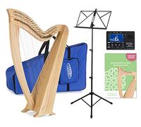 Classic Cantabile H-29 Arpa Celtica - 29 corde, meccanica a semitoni, accordata in Mi bemolle maggiore. Include borsa, scuola, leggio, accordatore e 2 chiavi. Altezza: 101 cm.