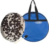 Classic Cantabile HSD-18 Tradizionale Tamburo Sciamanico - 18 Pollici 46 cm Tamburo a Cornice con Pelle Bovina - Frassino Massiccio con Supporto e Mazzuolo - Set con Custodia - Naturale