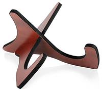 Classic Cantabile HUS-20 - Elegante Supporto per Strumenti in Legno - Adatto per Ukulele, Violino & Tamburo a Mano - Supporto per Libri di Cucina & Tablet - 2 Parti, Montaggio Facilissimo