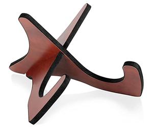 Classic Cantabile HUS-20 - Elegante Supporto per Strumenti in Legno - Adatto per Ukulele, Violino & Tamburo a Mano - Supporto per Libri di Cucina & Tablet - 2 Parti, Montaggio Facilissimo