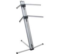 Supporto tastiera - Doppio Keyboard - Classic Cantabile KS-100 - Argento