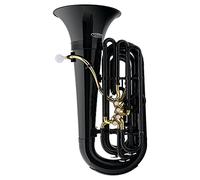 Classic Cantabile KT-30BK MardiBrass Bb-Tuba in Plastica Nera, Foro: 17 mm