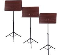 Classic Cantabile Leggio Orchestrale Heavy Palissandro 3x Set, Peso: ca. 3