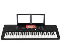 Classic Cantabile LK-290 Tastiera con Tasti Illuminati - 61 Tasti con Velocity - 580 Suoni e 200 Ritmi di Accompagnamento - Connessioni per Cuffie, Pedale Sustain e Lettore MP3 - Nero