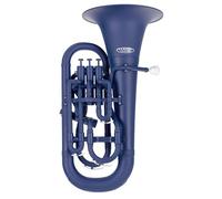 Classic Cantabile MardiBrass Euphonium Bb in Plastica - 4 Valvole in Alluminio - solo 2,2 kg di peso - con bocchino e custodia - opaco blu