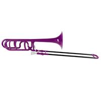 Classic Cantabile MardiBrass Trombone Quart in ABS Plastica - Accordatura Bb/F - Coulisse in Fibra di Vetro - 850g Leggera - Foratura: 13,9 mm - Inclusi Bocchino e Gigbag - Viola
