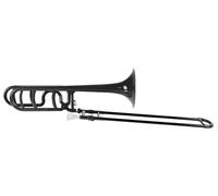 Classic Cantabile MardiBrass Trombone Quart in ABS Plastica - Accordatura Bb/F - Coulisse in Fibra di Vetro - 850g leggera - Foratura: 13,9 mm - Inclusi bocchino e gigbag - nero