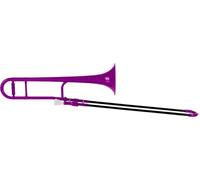 Classic Cantabile MardiBrass Trombone Tenore in ABS - Accordatura Bb - Coulisse in Fibra di Vetro - 660g leggera - Foratura: 12 mm - incl. Bocchino e Gigbag - viola