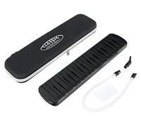 Classic Cantabile PML-37 BK Melodica - Armonica a Fiato con 37 Tasti Neri - Estensione Tonale: fa - fa³ - Con Custodia, Bocchino e Tubo Soffiante - Nero