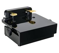 Classic Cantabile Prolunga Pedale Nero Lucido, Con due pedali, 5 cm