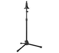 Classic Cantabile PS-2009 Supporto per Trombone, Cono regolabile in altezza | Cono ammortizzato per la campana, Colonna centrale regolabile senza scatti, Colonna centrale estensibile, Base massiccia