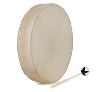 Classic Cantabile SD-18 Tamburo Sciamanico 18" - Con pelle di capra - Diametro: 46 cm - Profondità: 7,5 cm - Effetto stimolante - Con laccio di supporto - Include bacchetta