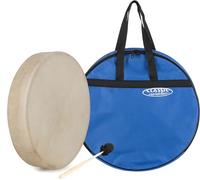 Classic Cantabile SD-18 Tamburo Sciamanico - Tamburo rituale e per meditazione da 18" con vera pelle di capra - incluso mazzolo & borsa - corpo in massello di frassino, suono profondo e risonante