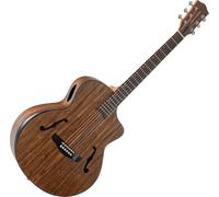 Classic Cantabile SHG-2WN LaBelle Chitarra Western - Chitarra con foro laterale e armrest - Tavola, fondo e fasce: noce - Tastiera/manico: Blackwood / Okoume - Chitarra acustica in stile vintage