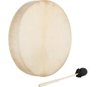 Classic Cantabile Tamburo Sciamanico SD-18 - 18" per rituali e meditazione; pelle di capra, telaio massiccio in frassino, mazzuolo incluso; profondità 7,5 cm; suoni per yoga e terapia del suono 2026.
