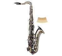 Classic Cantabile TS-450 Antique Yellow Sassofono Tenore Bb - Accordatura Bb - Chiave Fa# Alta - Set Risparmio con 10 Ance per Sassofono