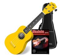 Classic Cantabile US-100 YE Ukulele Sopran Gialla Set incl. Borsa + Manuale