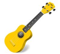 Classic Cantabile US-100 YE Ukulele Soprano Gialla, Scala soprano (34 | 5 cm), Corpo in tiglio, Manico in acero, 15 tasti, Segnatasti al 5°, 12° e 15° tasto, Larghezza capotasto: 34, 5 mm