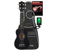 Classic Cantabile US-50 BK Set Ukulele Soprano Nera, Mensura soprano (34
