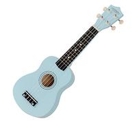 Classic Cantabile US-50 BL Ukulele Soprano Blu, Scala soprano (34 | 5 cm), 12 tasti, Segnatasti al 5°, 7° e 10° tasto, Larghezza capotasto: 35 mm, Meccaniche aperte, Corde in nylon bianche