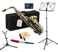 Sassofono Alto Ottone Strumento a Fiato Supporti Bocchino Accordatore Metronomo