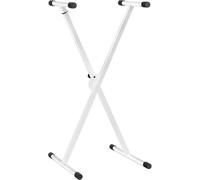 Classic Cantabile supporto tastiera regolabile bianco