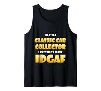 Classic Car Collector IDGAF Costume for Rare Car Collections Canotta