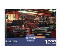 Classic Car Garage Quality Paper Material Excellent Hobby for Quiet Time, Weekends And Holiday Relaxation 38x26cm/1000pcs