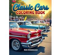 Classic Cars Coloring Book