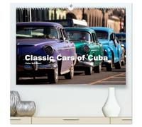Classic Cars of Cuba (hochwertiger Premium Wandkalender 2026 DIN A2 quer), Kunstdruck in Hochglanz: 13 klassische amerikanische Oldtimer aus Kuba
