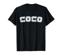 Classic Coco Varsity College Style Graphic Mother's Day Maglietta
