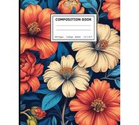 Classic Composition Book | Writing Notebook for School | Simple Study Notebook | College classes & lectures note: notebook
