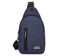 Classic Crossbody Sling Bag per gli uomini Piccolo Mens Sling Zaino per Viaggi Escursioni All'aperto Daypacks DSDJB