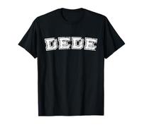 Classic Dede Varsity College Style Graphic Father's Day Maglietta