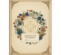 Classic Design Composition Notebook|A4 size: College road 120 pages