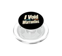 Classic DIY Mechanic Garage Humor I Void Garanzie PopSockets PopGrip per MagSafe