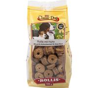 Classic Dog Snack Rollis con pollo 500g