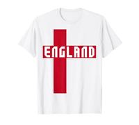 Classic England, Red & White, Women, Men & Kids England Flag Maglietta