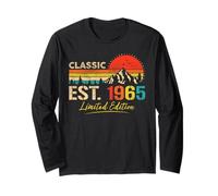 Classic Est. 1965 Limited Edition Vintage Year 1965 Birthday Maglia a Manica