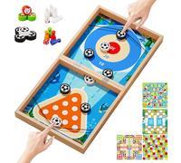 Classic Family Game - Set Di Attività Da Tavolo | Desktop Battle Toy BoardGame | AttivitàDi Viaggio In Classe Prescolare | Games Educativo In Legno Per Le Attività Di Insegnanti Di Casa Per La Casa I