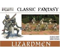 Classic Fantasy: Lizardmen (24 figure in plastica dura multiparte, 28 mm)