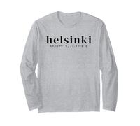 Classic Finland Travel Coordinates - Helsinki Maglia a Manica