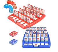 Classic Gioco da Tavolo, Gioco da Tavolo per Bambini Indovina Chi Gioco, Gioco di Pensiero Logico Intellettuale, Famiglia Divertente Genitori Giochi per Bambini Regalo (Versione Inglese)